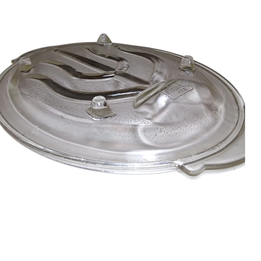 Vintage Glasbake Meat Serving Platter 1960s